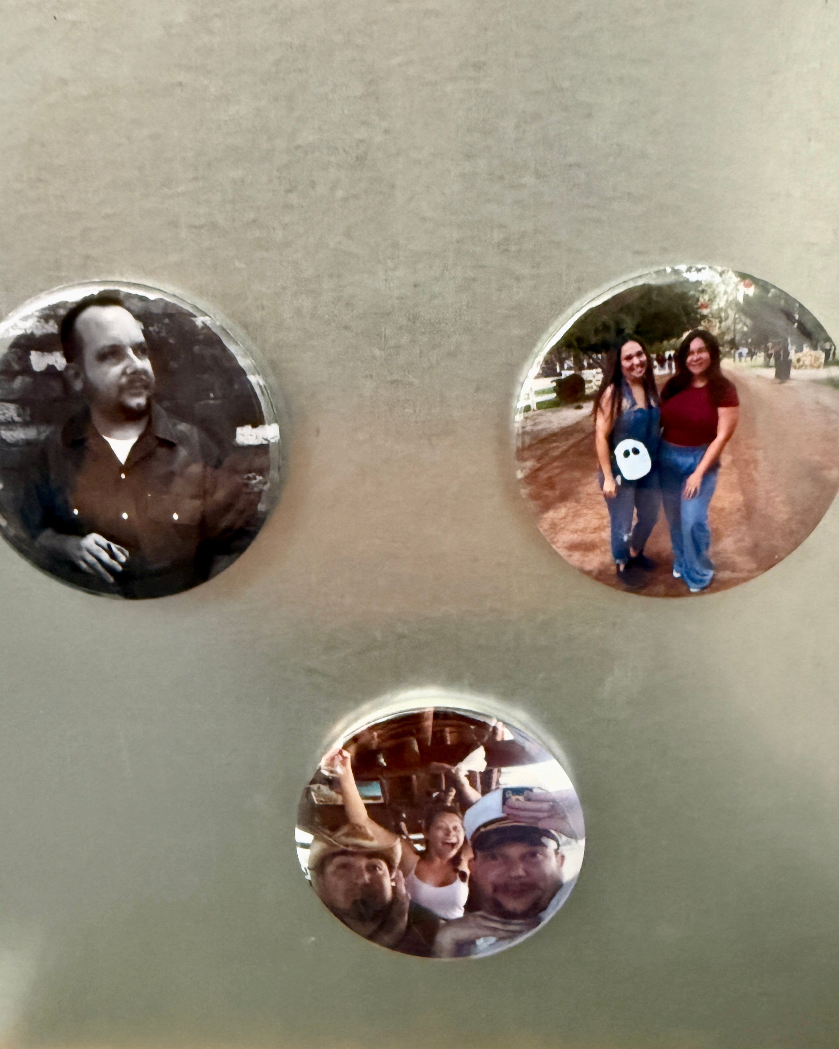 Round Bottle Opener Magnet 2.25”