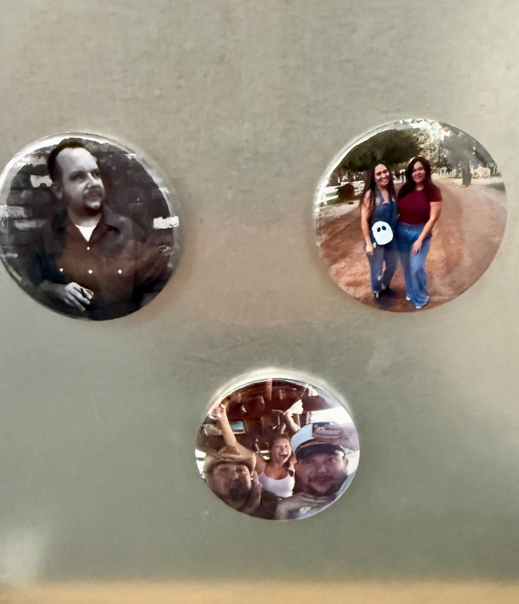 Round Bottle Opener Magnet 2.25”