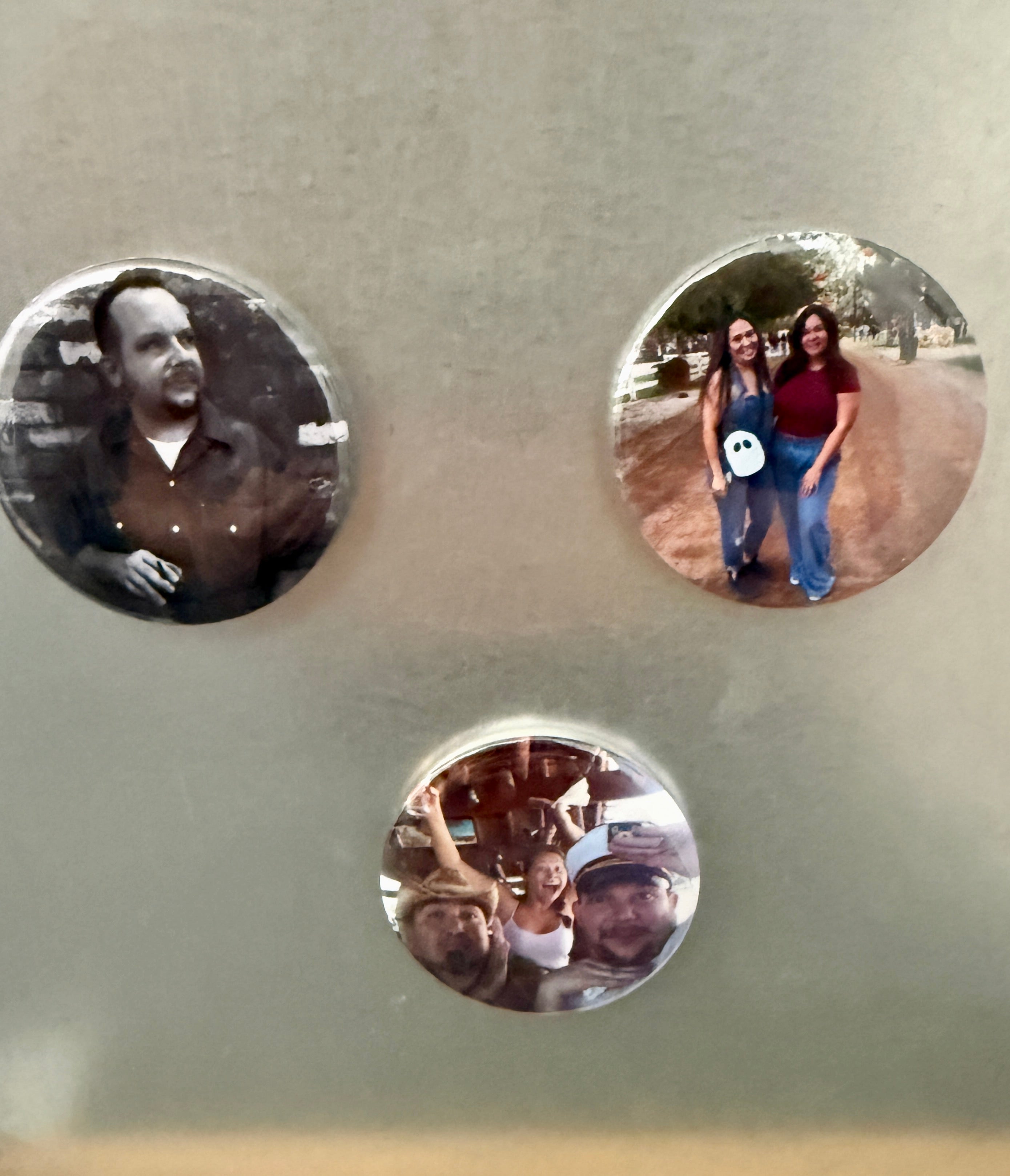 Round Bottle Opener Magnet 2.25”